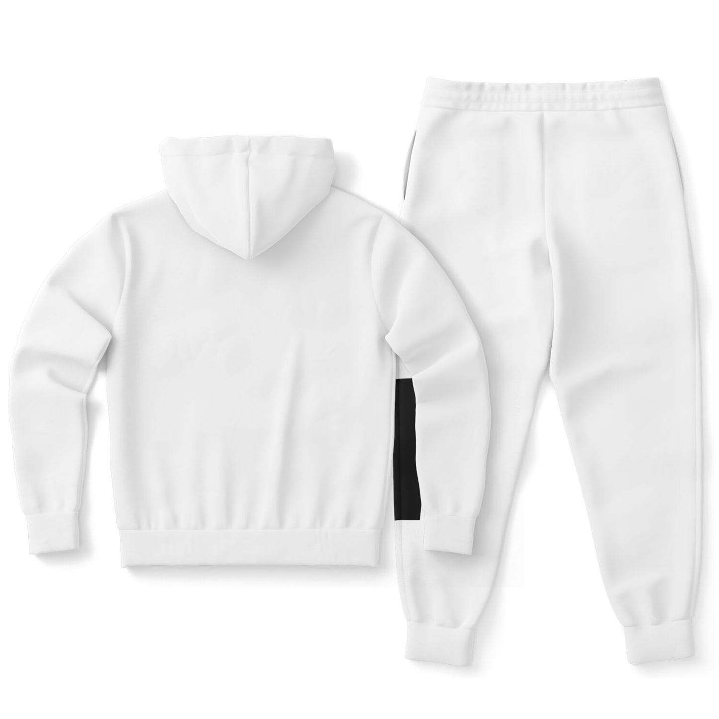 King Anno conjunto branco moletom com capuz e jogger