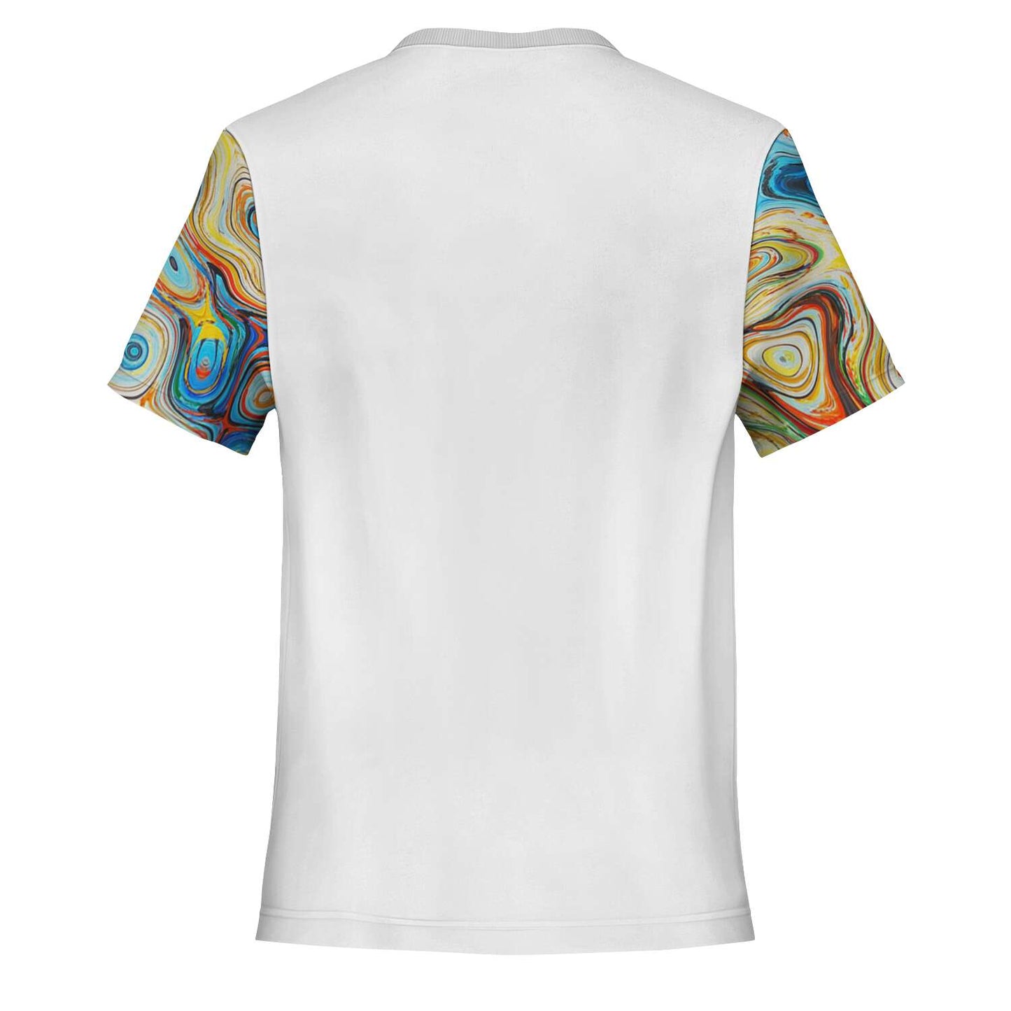 T-shirt peint en blanc Soyo