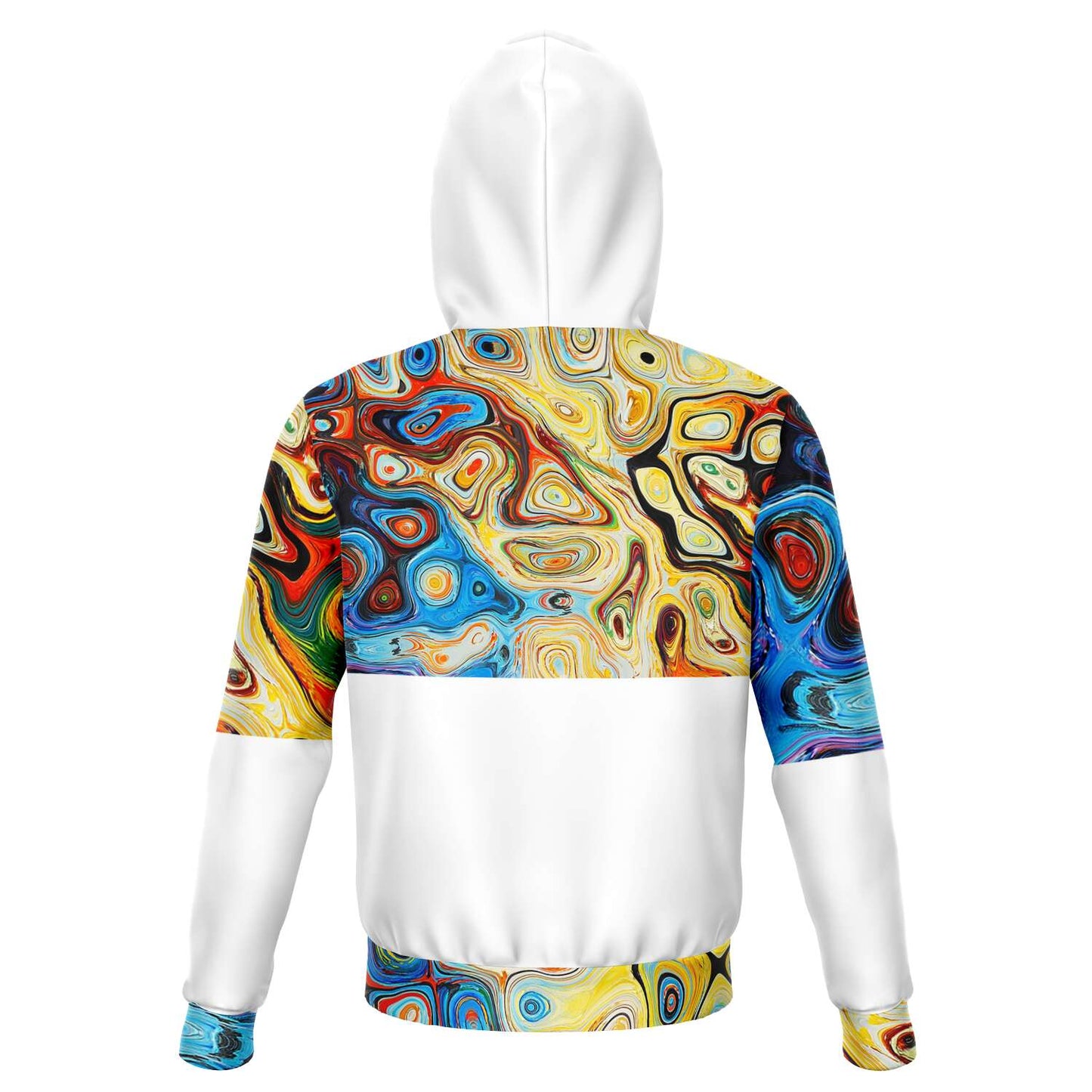 Handmade Soyo White Painted Hoodie