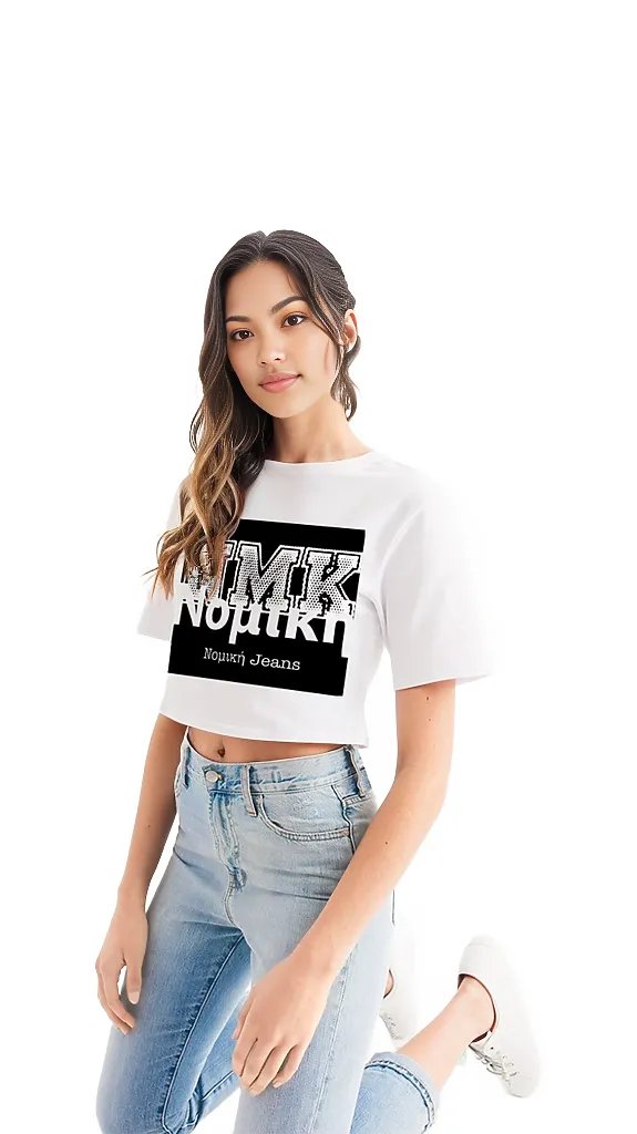 Women's Jeans Cropped Tee