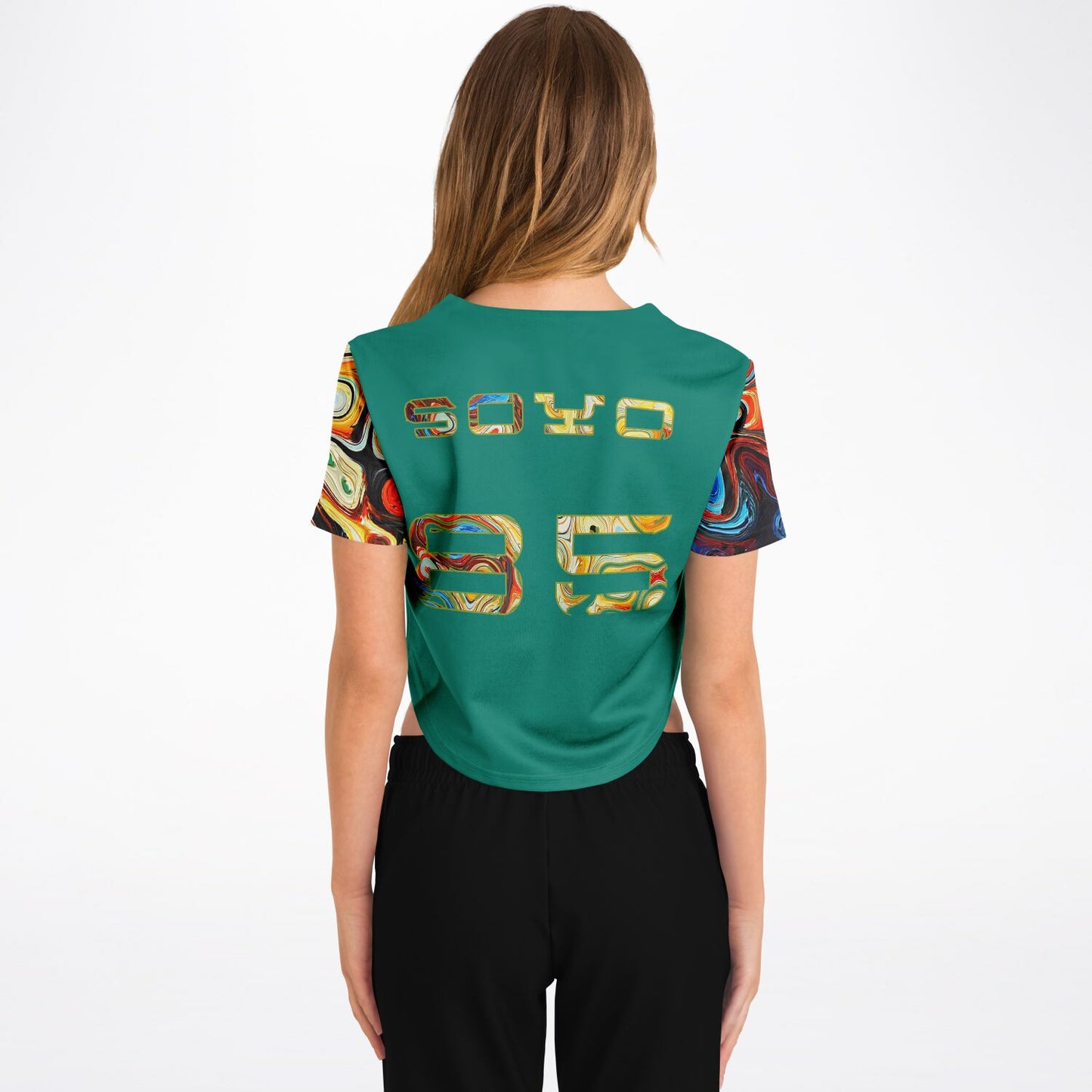 Soyo 85 Edition Green crop Jersey