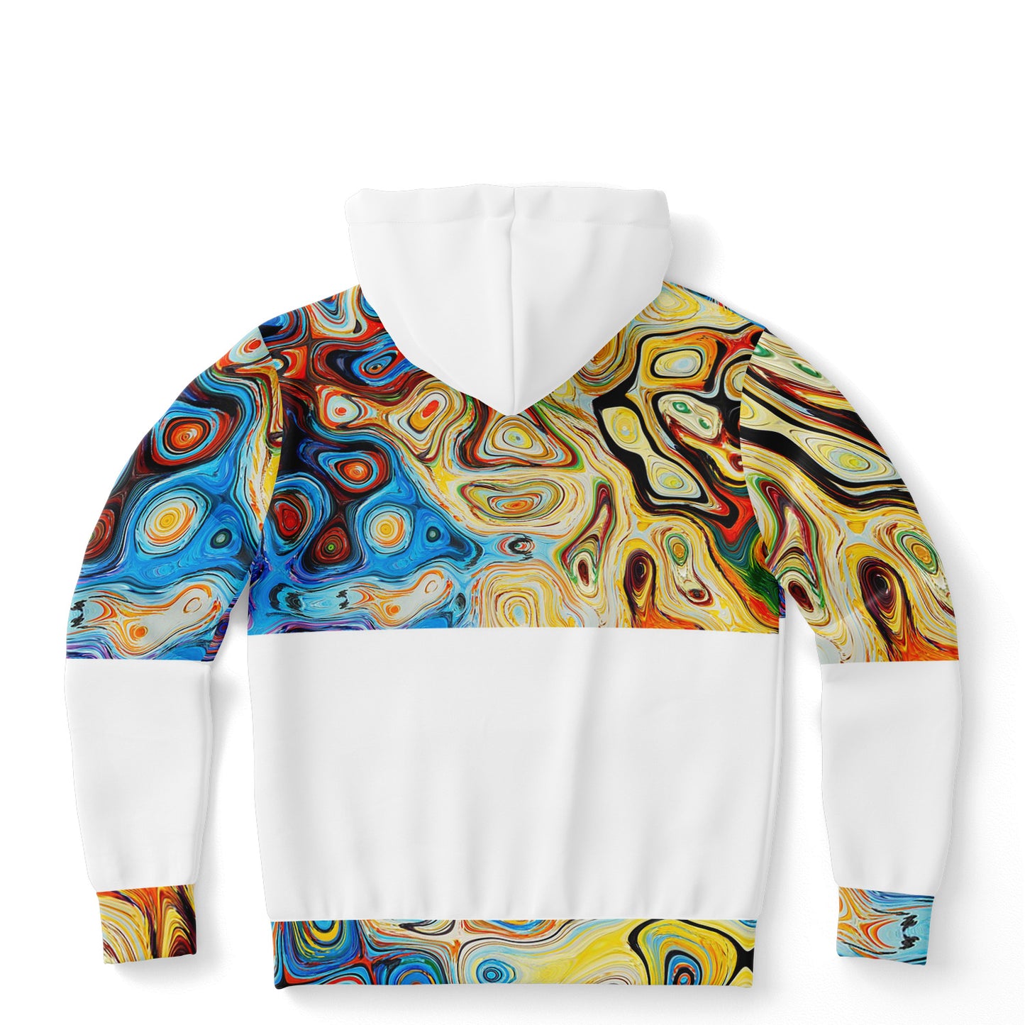 Handmade Soyo White Painted Hoodie