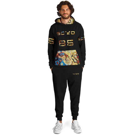 Soyo 85 Edition Black Hoodie and jogger Set