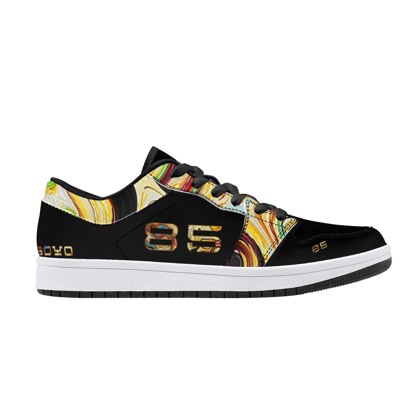 Soyo 85 Edition Leather Sneakers - Black