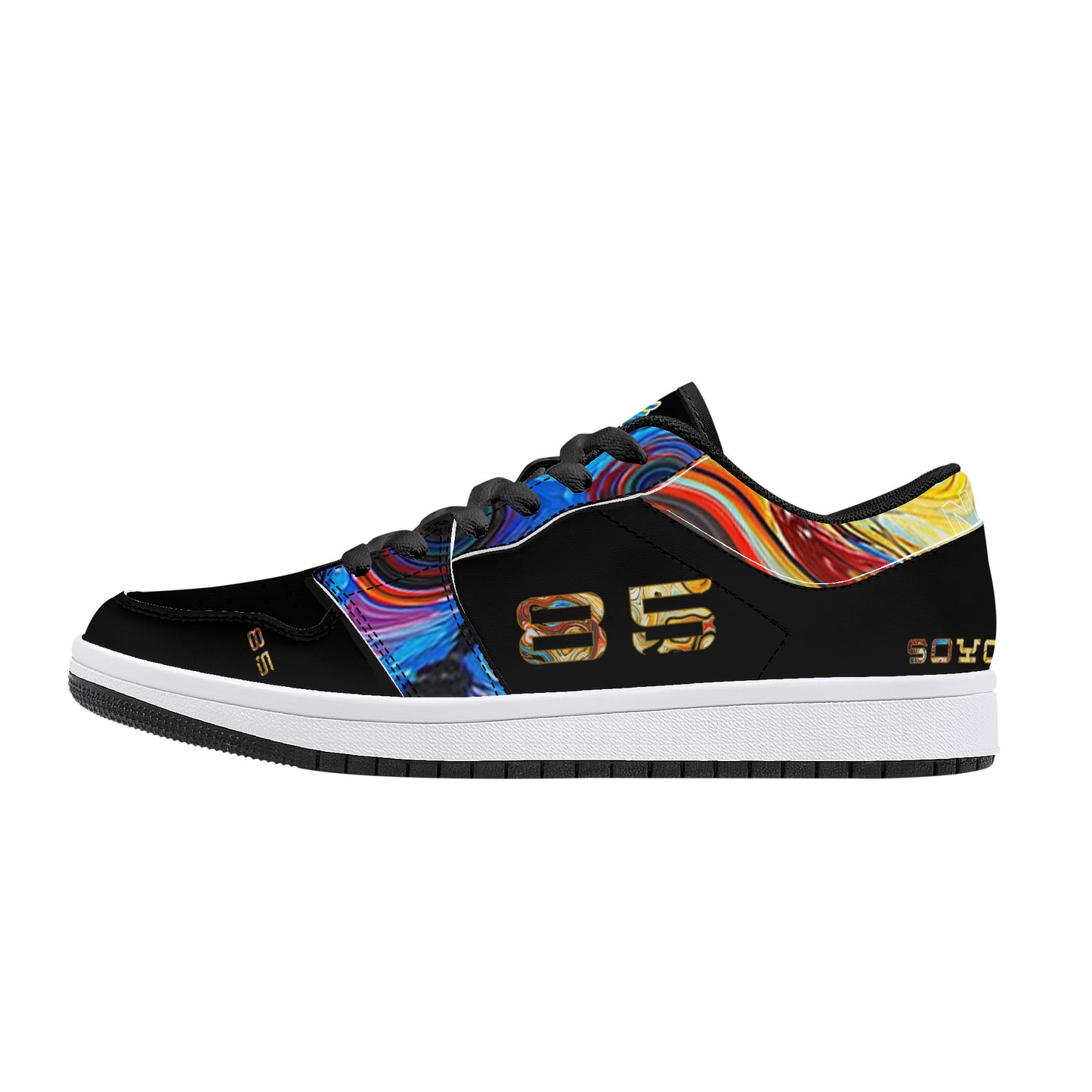 Soyo 85 Edition Leather Sneakers - Black