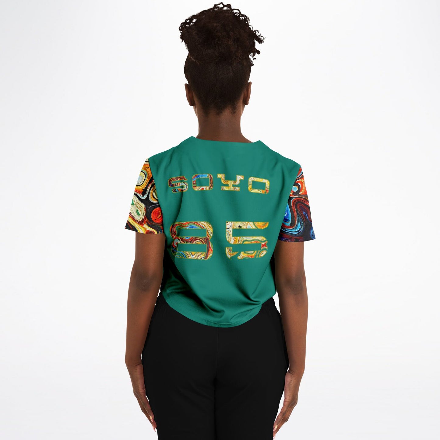 Soyo 85 Edition Green crop Jersey