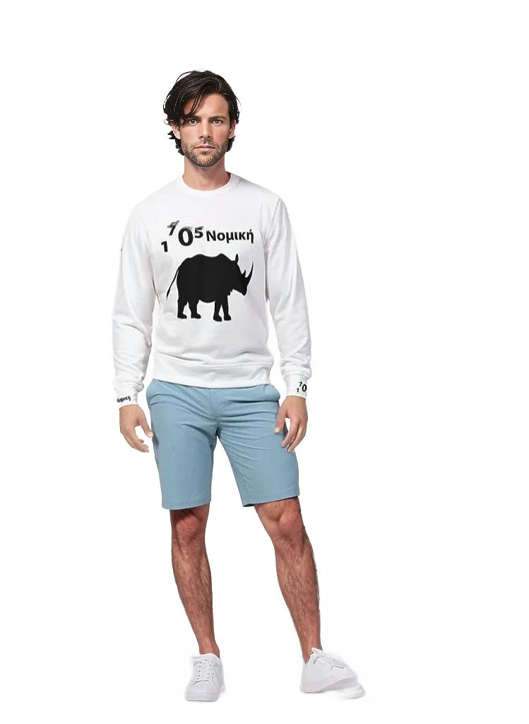 rhino  Crewneck Pullover